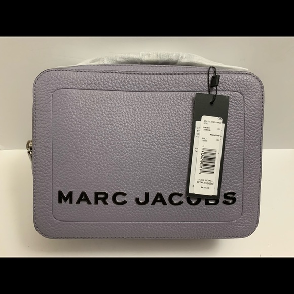 Marc Jacobs The Textured Logo Box Shoulder Bag - Picture 7 of 13